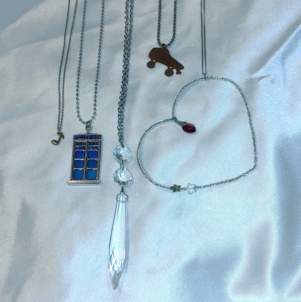 Necklace bundle 5 for $26 or $6 ea. costume vintage hand made